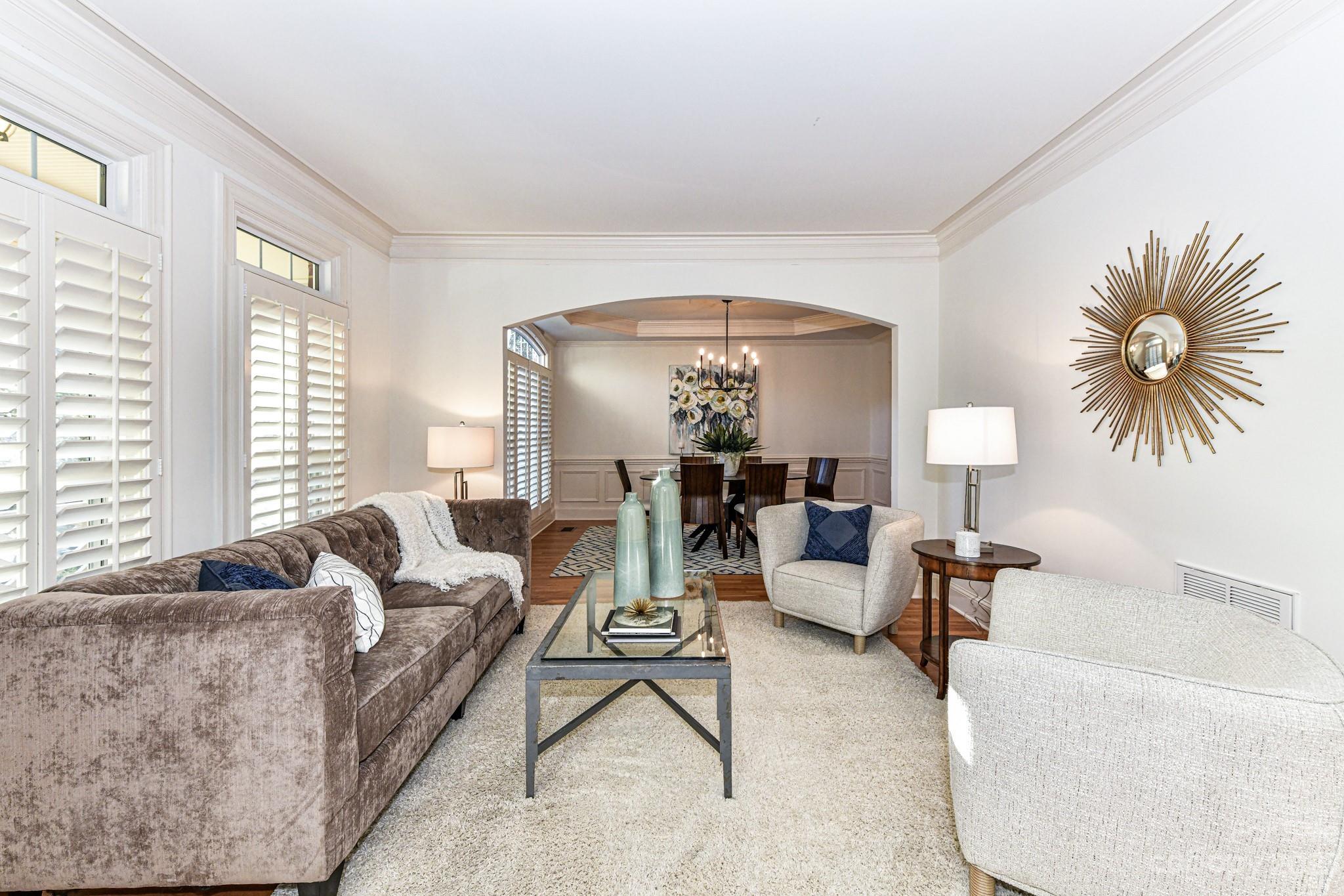 4030 Fawn Hill Road Matthews, NC 28105 - Photo 12 of 48 a living room with furniture and a large window