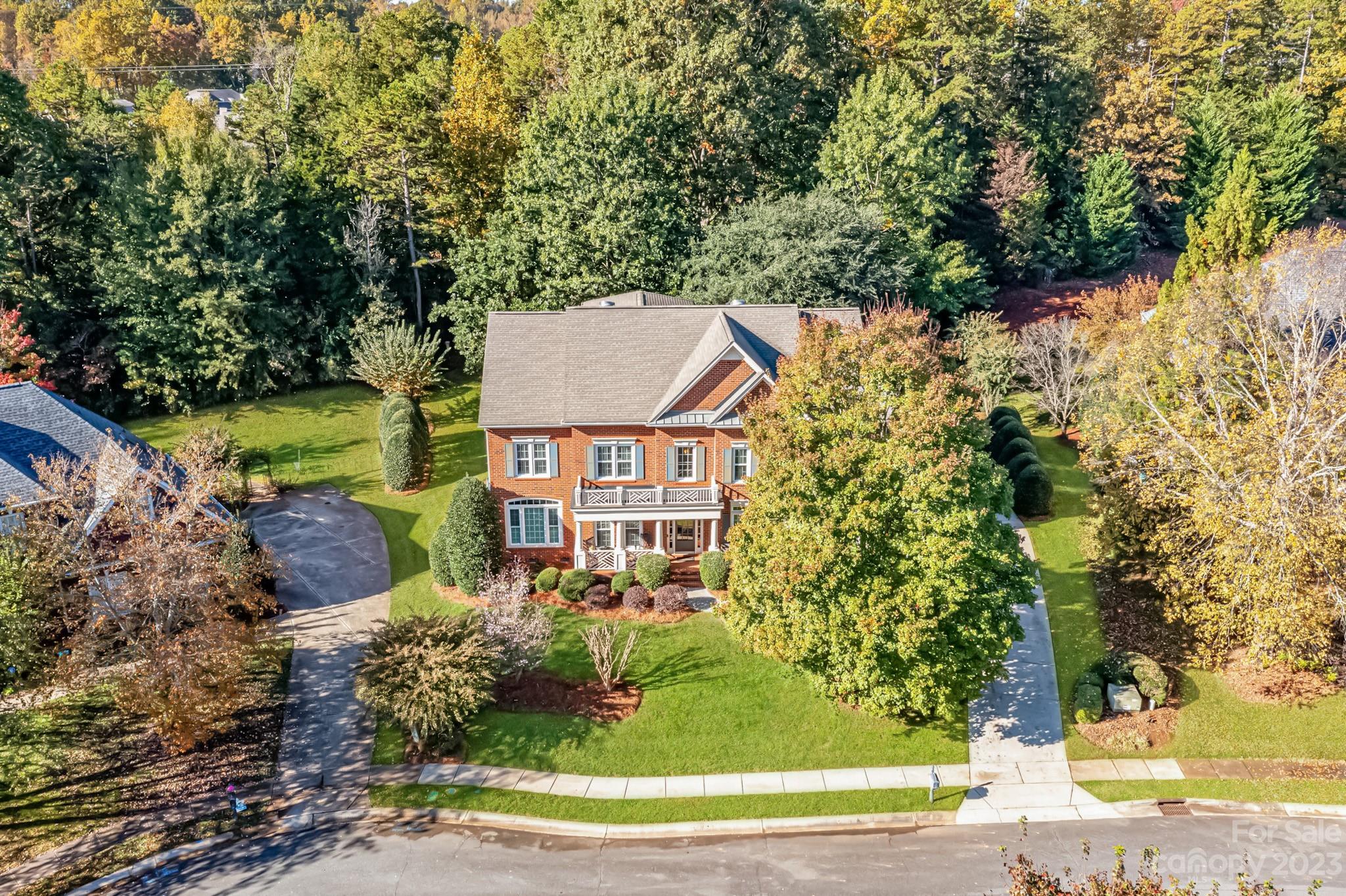 4030 Fawn Hill Road Matthews, NC 28105 - Photo 42 of 48 an aerial view of a house