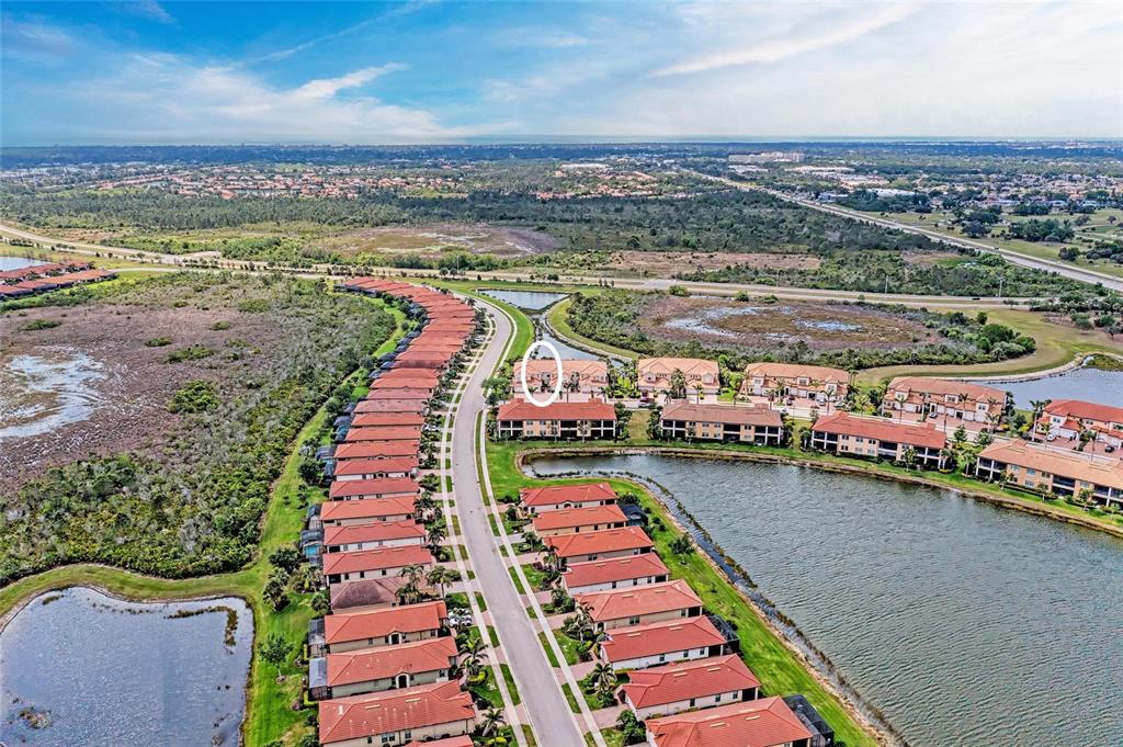 23261 Banbury Way, Unit 501 Venice, FL 34293 - Photo 71 of 75 an aerial view of a city