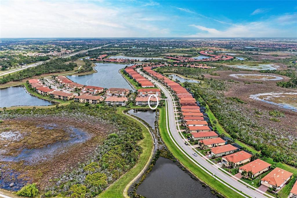 23261 Banbury Way, Unit 501 Venice, FL 34293 - Photo 73 of 75 an aerial view of a city