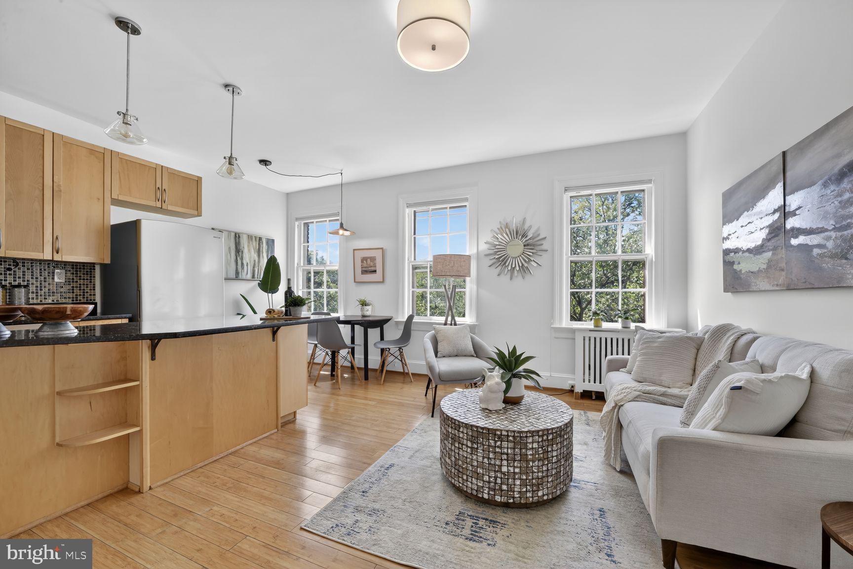 2707 Adams Mill Road Northwest, Unit 400 Washington, DC 20009 - Photo 3 of 21 Bright and airy urban retreat.