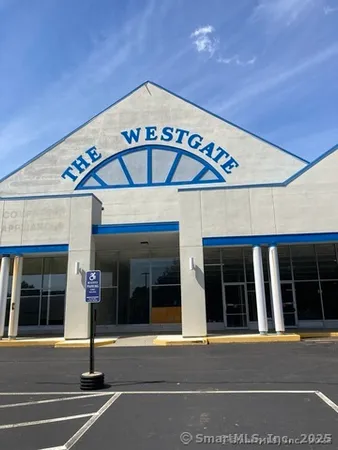 a front view of a building