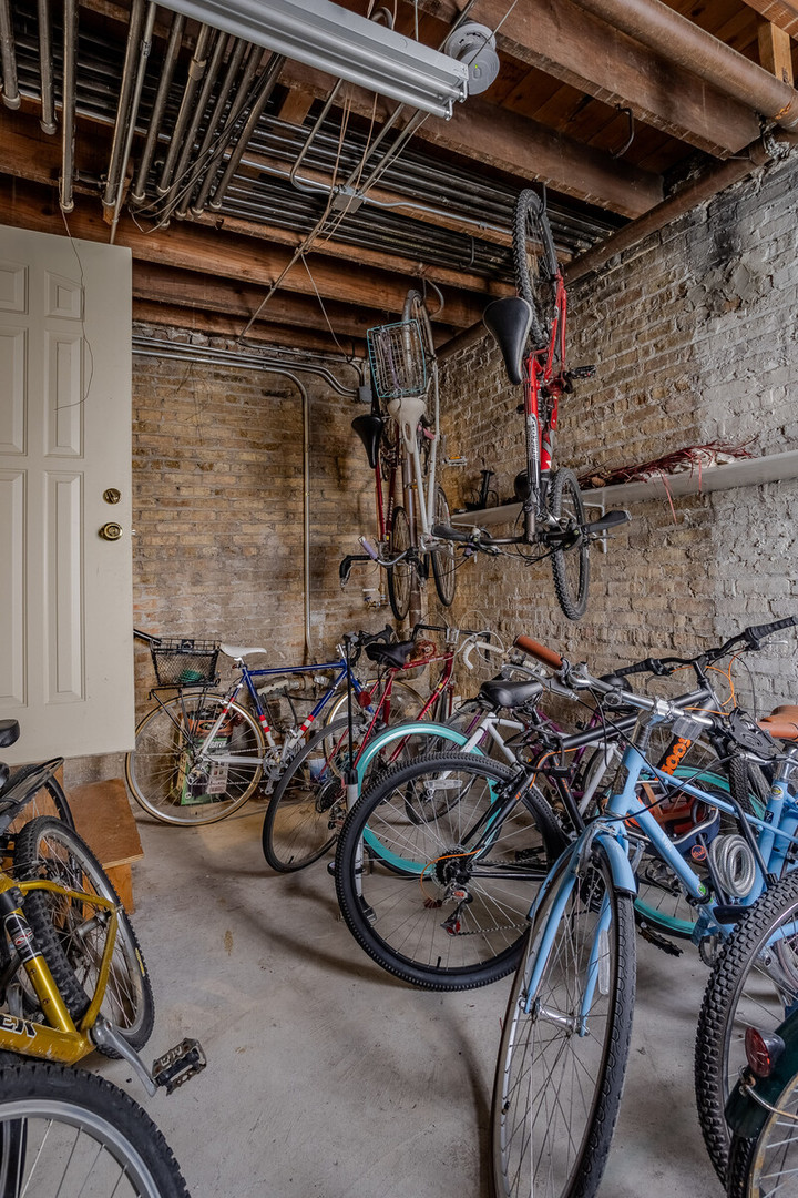 3100 West Addison Street, Unit 1A Chicago, IL 60618 - Photo 29 of 29 a view of a bike storage and utility room