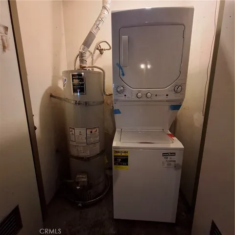 a view of water heater room