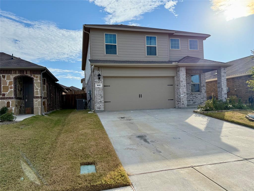 916 Country Road Royse City, TX 75189 - Photo 2 of 24 a view of a house with a backyard
