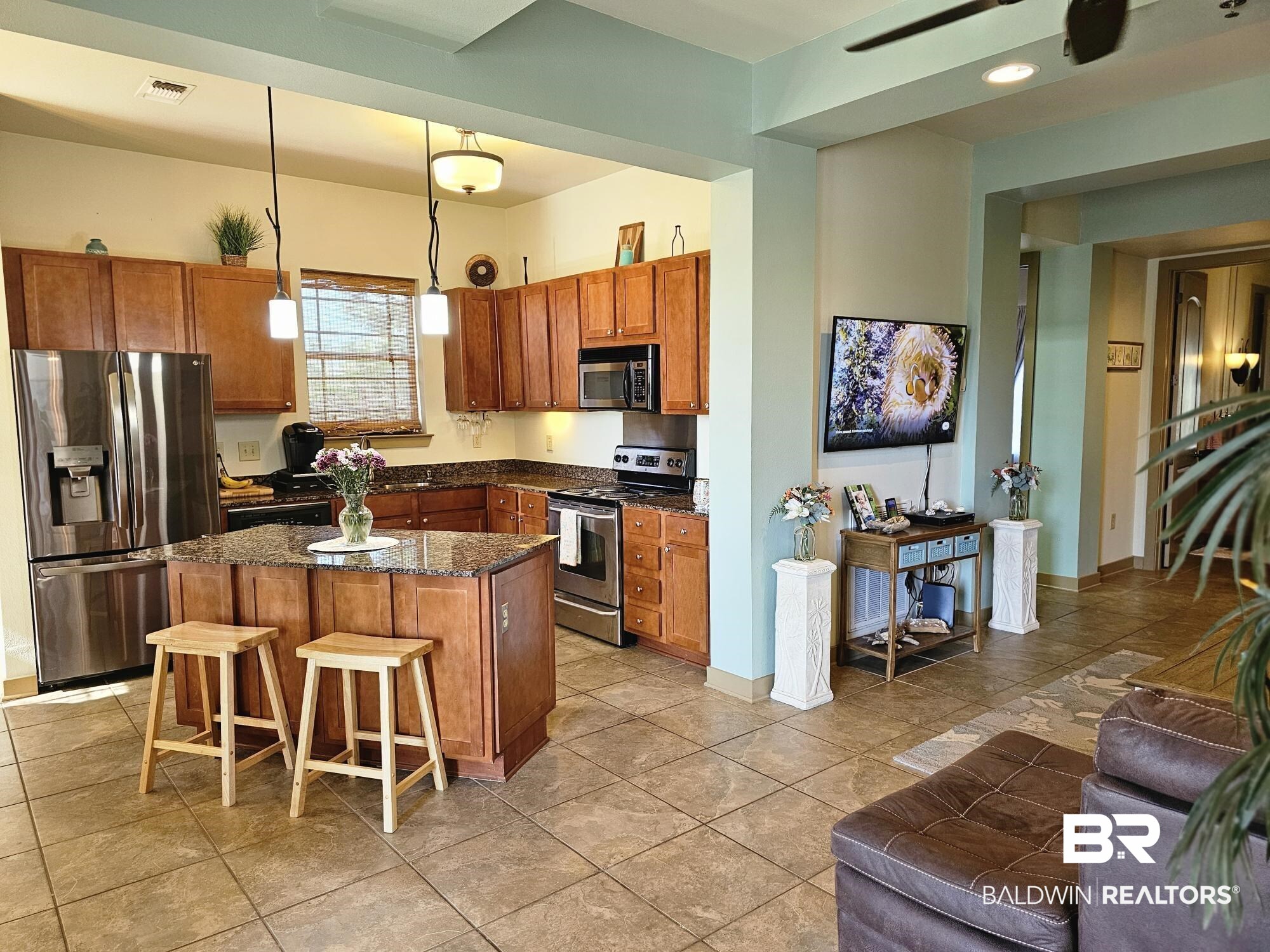 1430 Regency Road, Unit B304 Gulf Shores, AL 36542 - Photo 12 of 33 Living Area/Kitchen