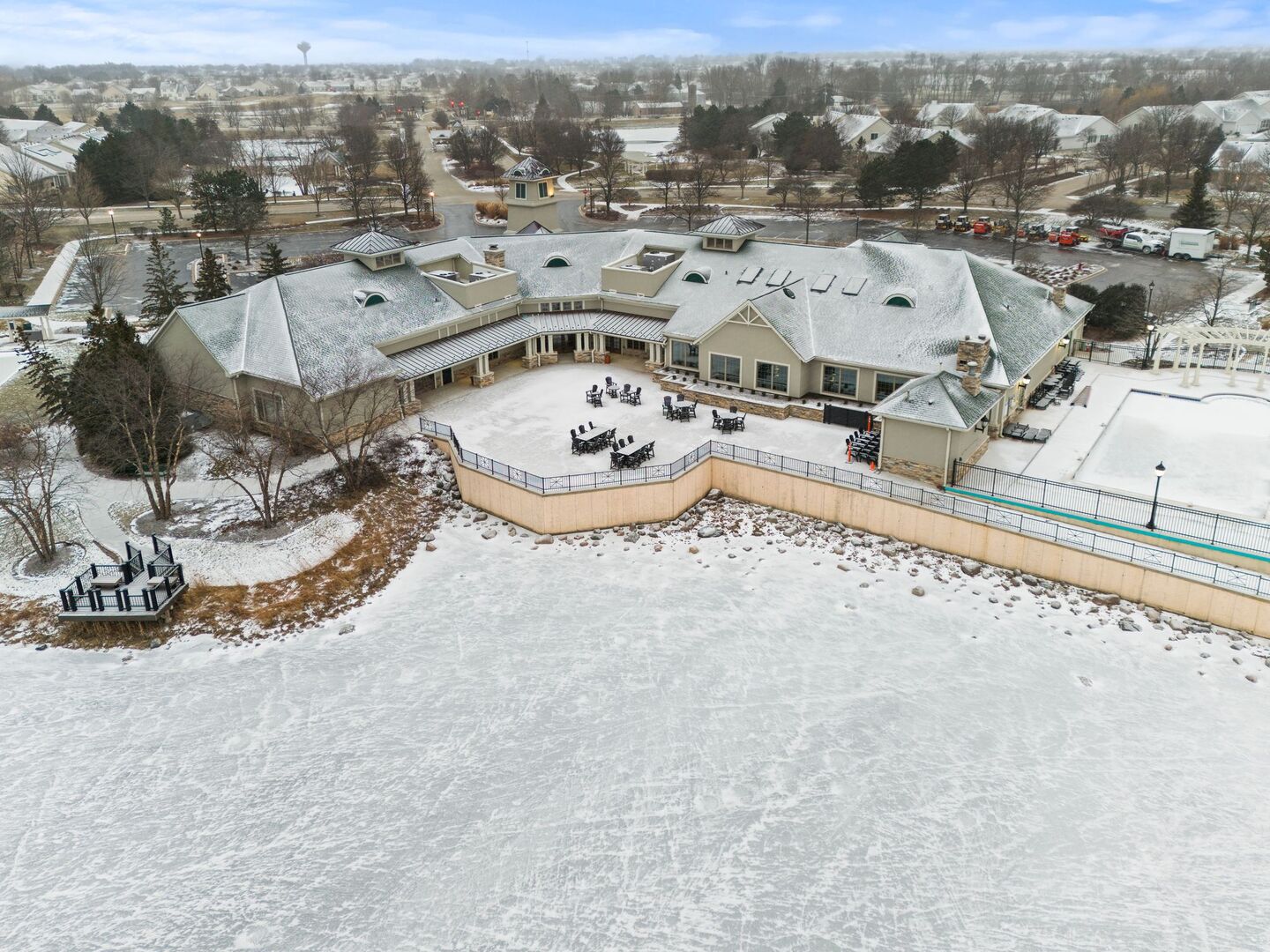 782 Baldwin Lane Romeoville, IL 60446 - Photo 32 of 39 an aerial view of a house with a mountain
