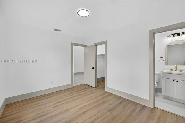 wooden floor in an empty room