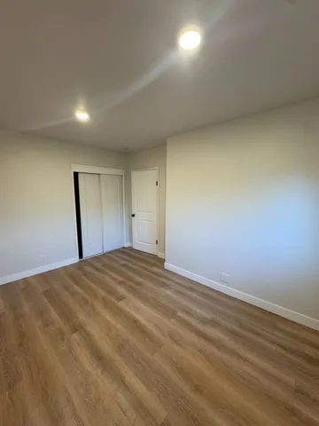 a view of empty room