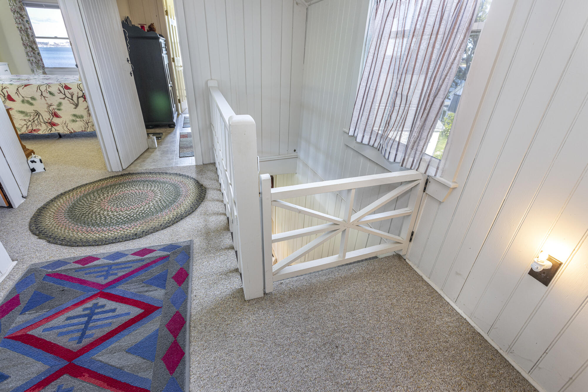 364 Island Avenue Portland, ME 04108 - Photo 21 of 47 Stairwell leading downstairs