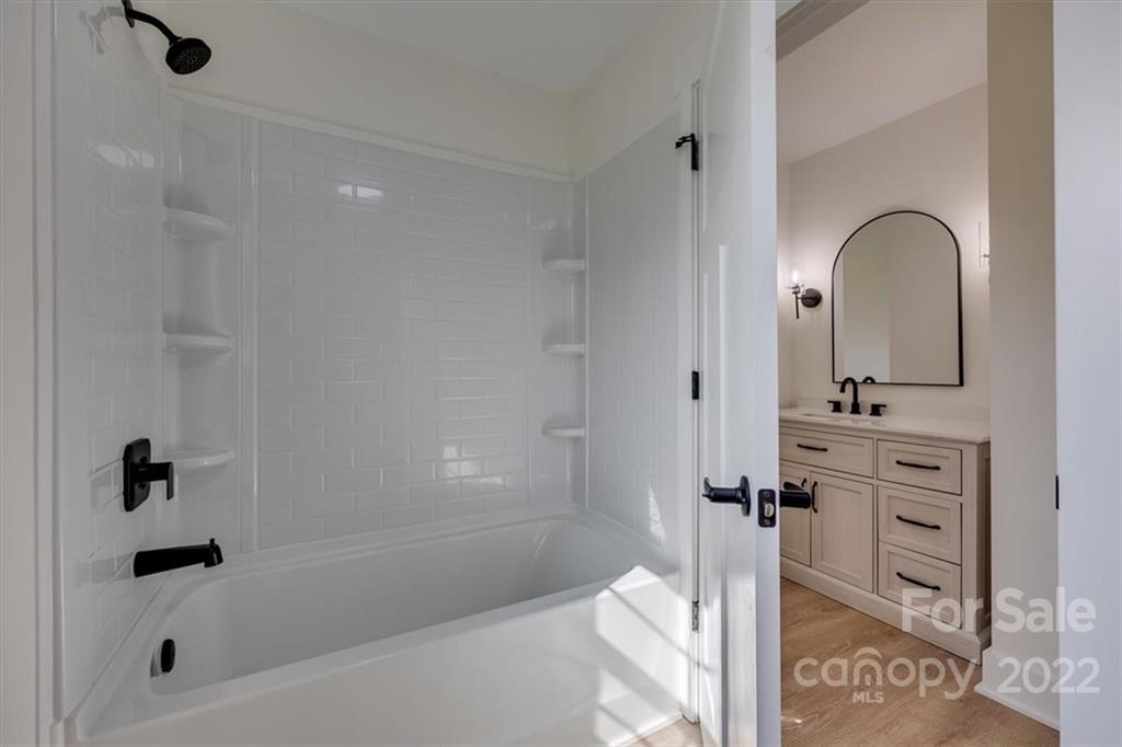 1009 Rainbow Circle Catawba, SC 29704 - Photo 7 of 21 a bathroom with a bathtub sink vanity and mirror