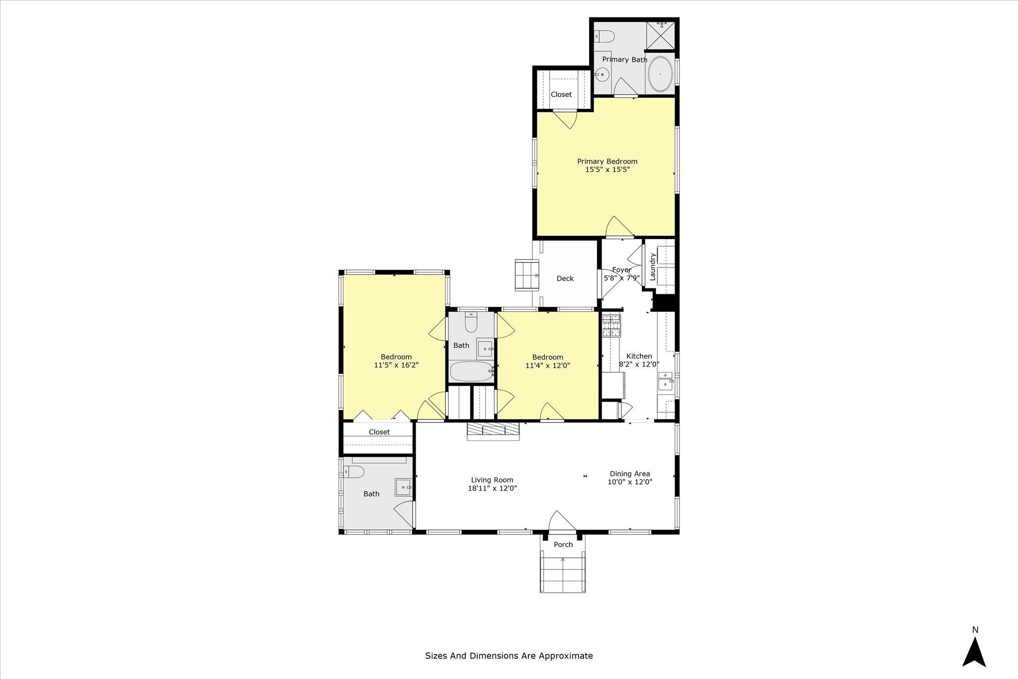 1910 Hunter Avenue Mobile, AL 36606 - Photo 21 of 21 Floor plan / room layout