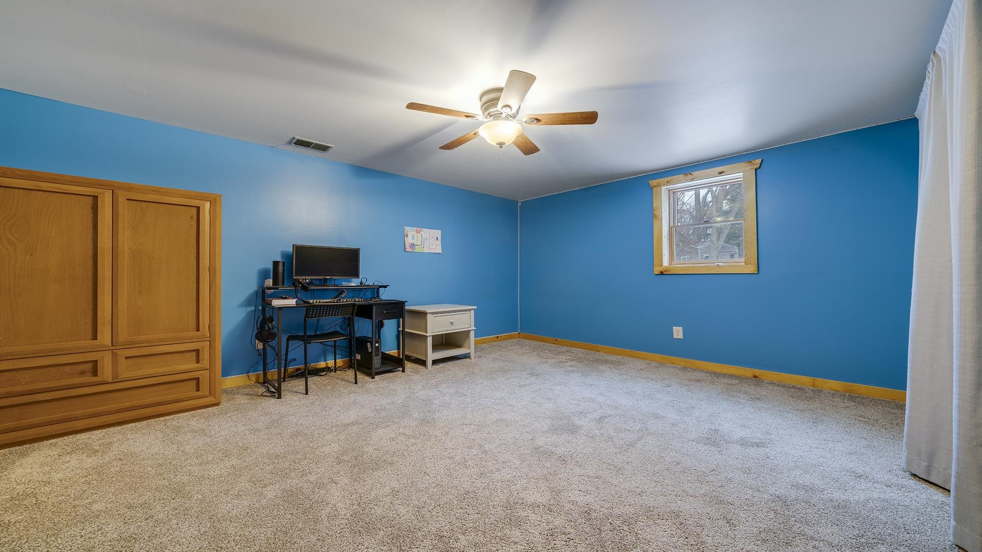 2063 Grand Detour Road Dixon, IL 61021 - Photo 26 of 44 a view of a workspace with furniture and a window