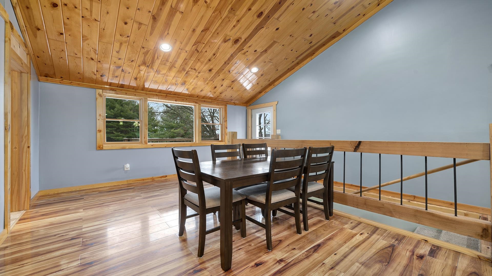 2063 Grand Detour Road Dixon, IL 61021 - Photo 7 of 44 a view of a dining room with furniture window and wooden floor