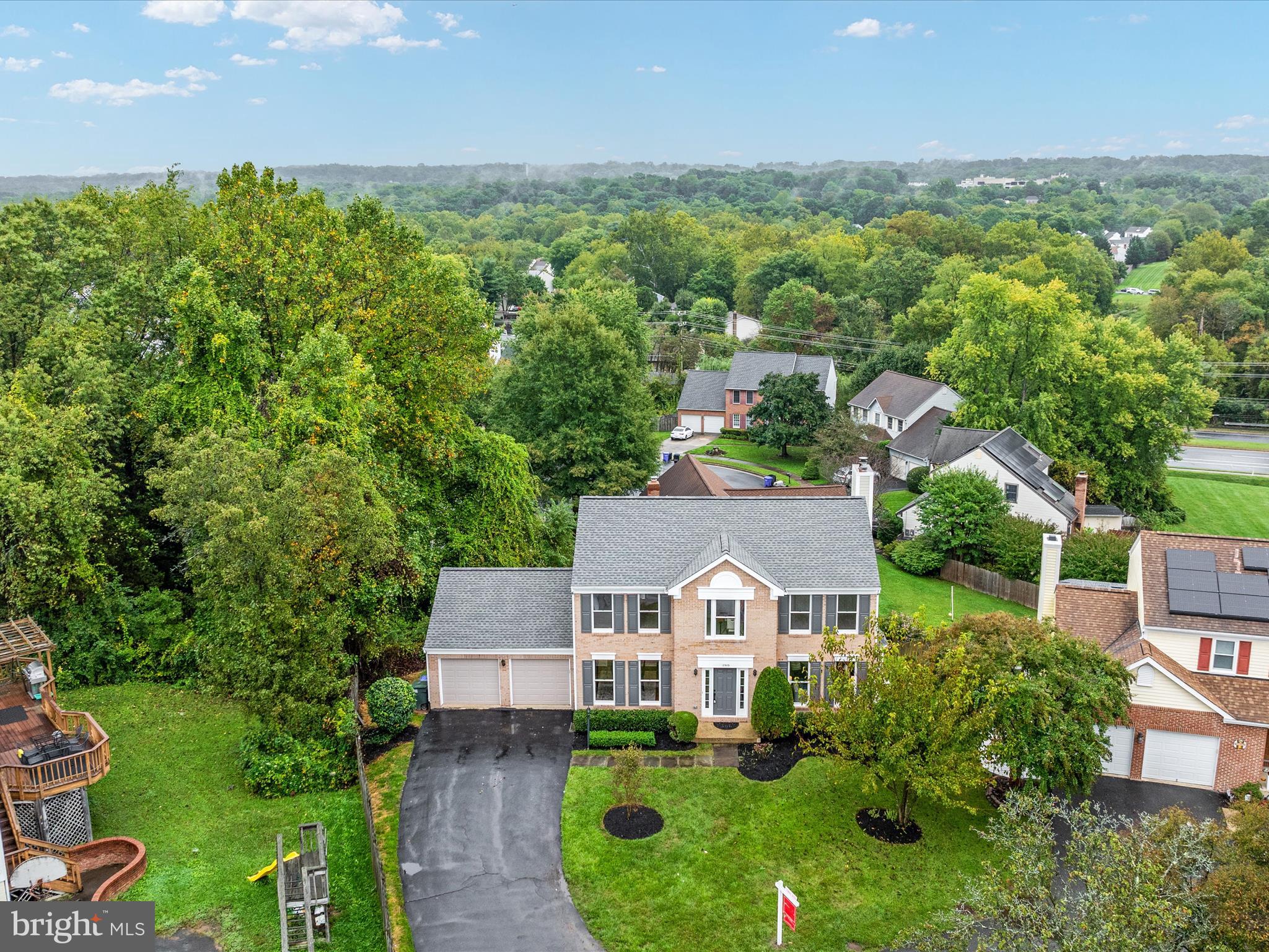 12535 Rock Ridge Road Herndon, VA 20170 - Photo 37 of 43 Bird's-Eye View Front