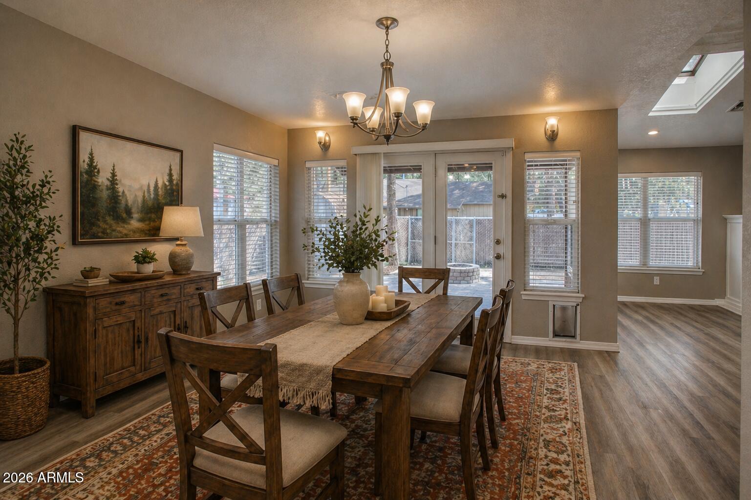 5349 Bear Run Road Lakeside, AZ 85929 - Photo 16 of 47 Breakfast -Virtual Stage