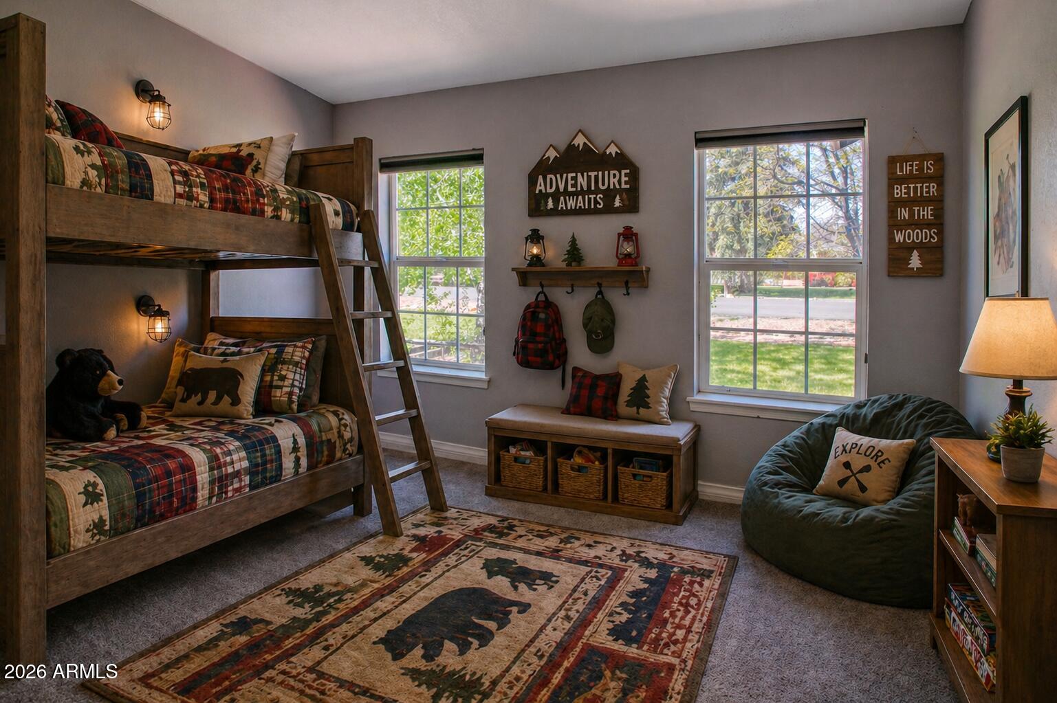 5349 Bear Run Road Lakeside, AZ 85929 - Photo 20 of 47 Bedroom 3-Virtual Stage
