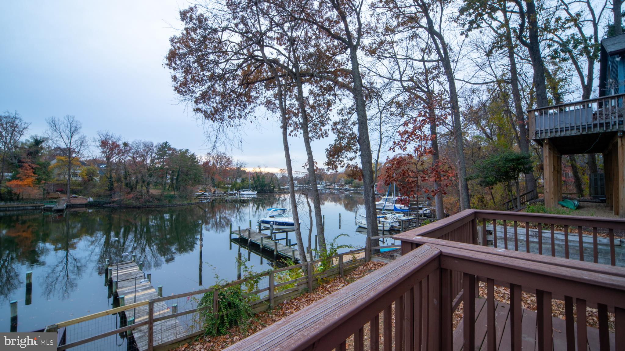 593 Riverside Drive Pasadena, MD 21122 - Photo 25 of 25 a view of a lake from a balcony