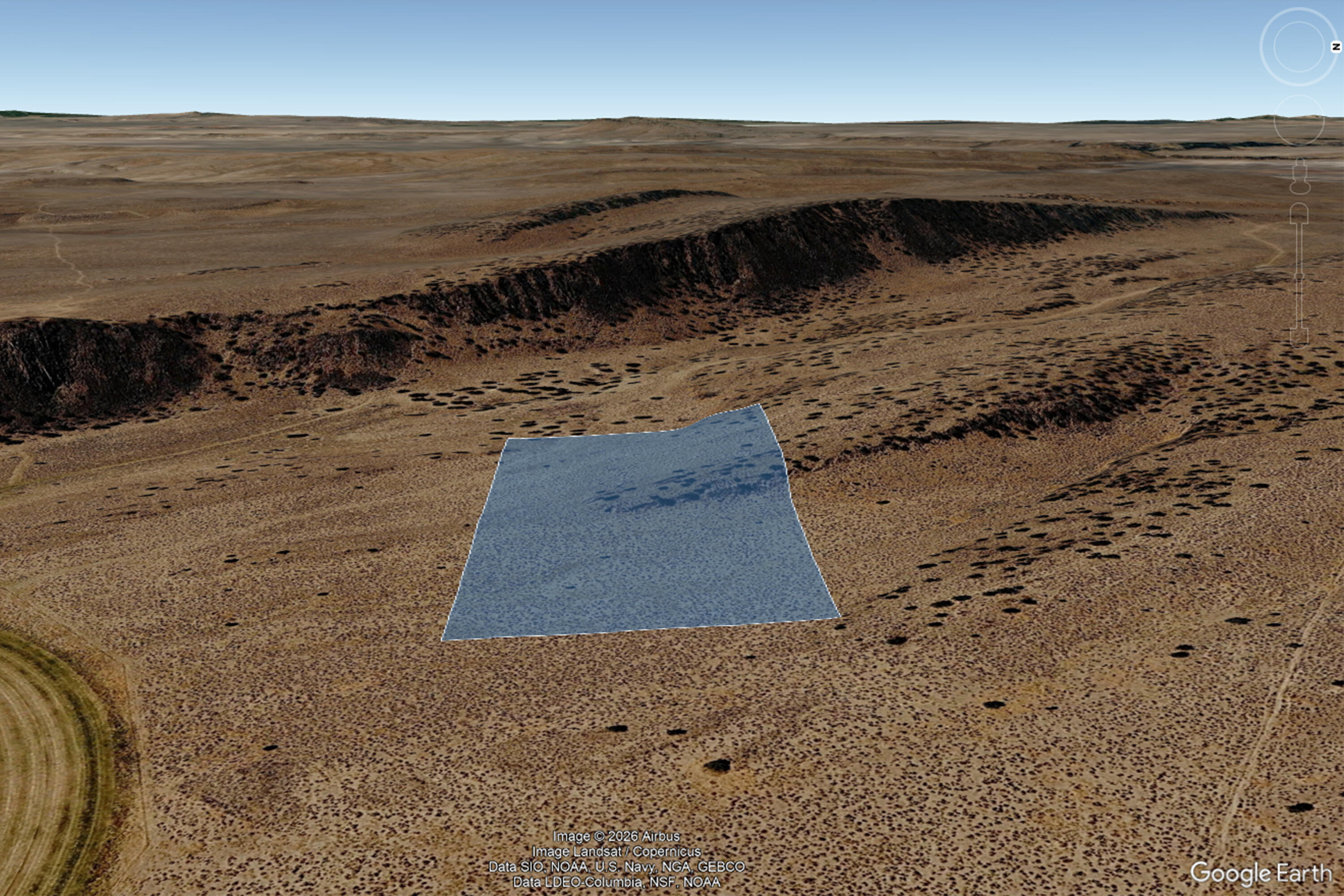 0 Butte Valley Road Riley, OR 97758 - Photo 6 of 15 Google Earth aerial looking west.