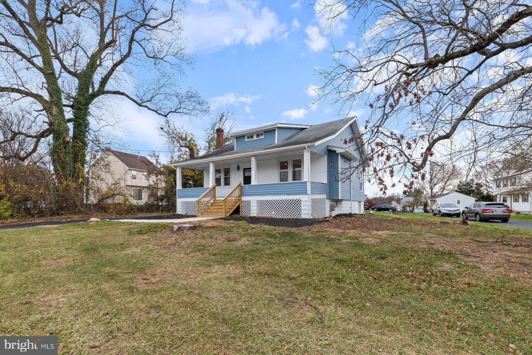 4632 Old Court Road Pikesville, MD 21208 - Photo 28 of 34 a view of a house with a yard