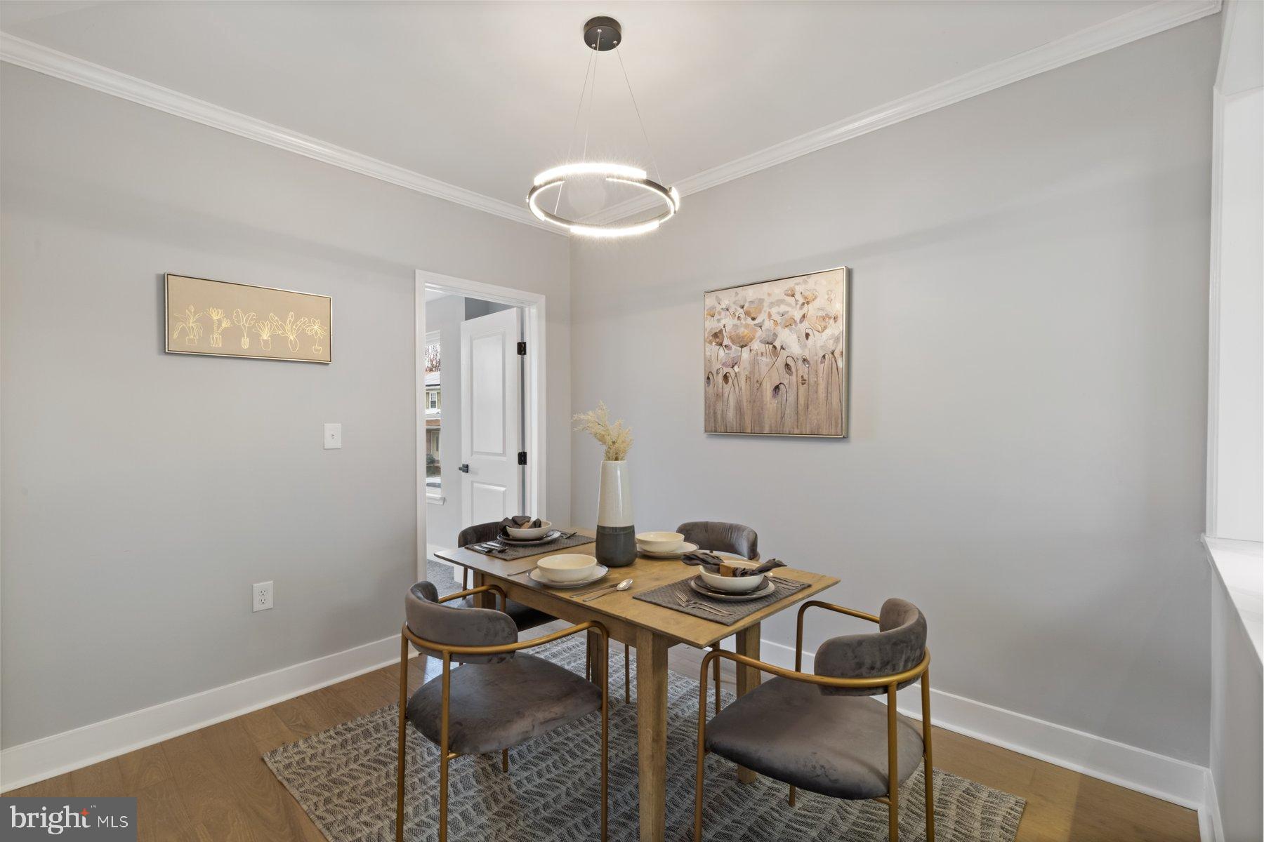 4632 Old Court Road Pikesville, MD 21208 - Photo 9 of 34 a view of a dining room with furniture