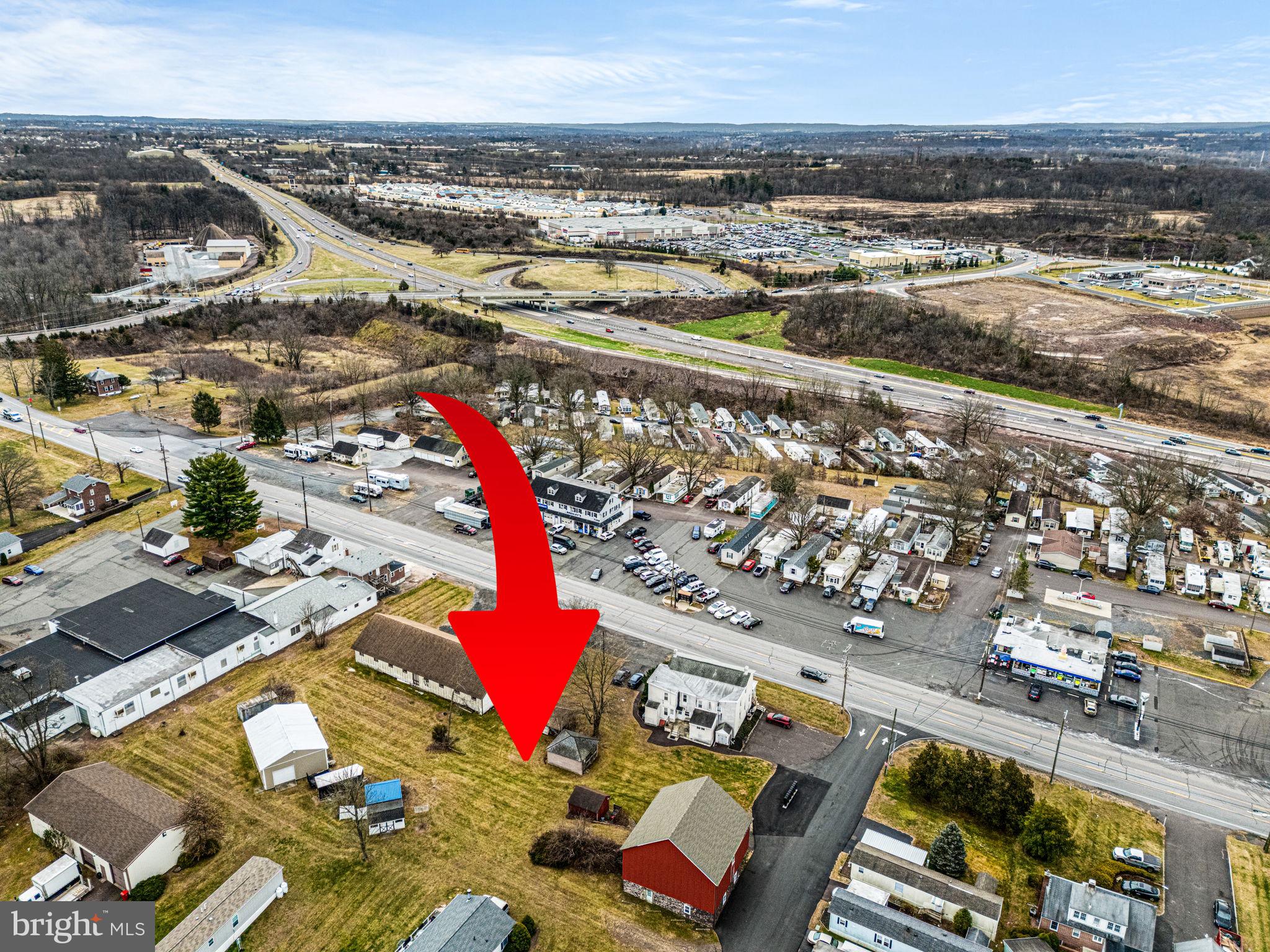 2933 East High Street Pottstown, PA 19464 - Photo 21 of 22 an aerial view of a city