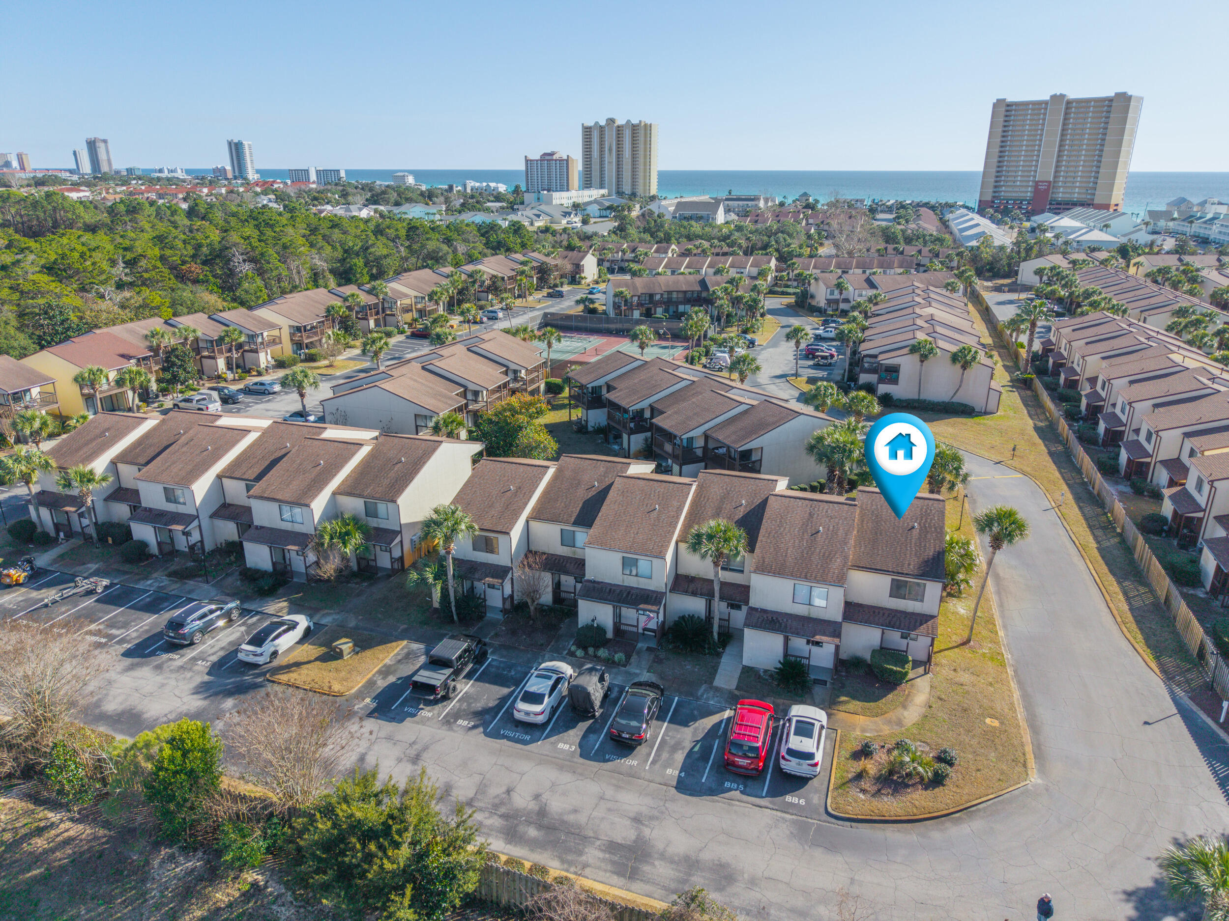 17620 Front Beach Road, Unit BB6 Panama City Beach, FL 32413 - Photo 40 of 47 an aerial view of a