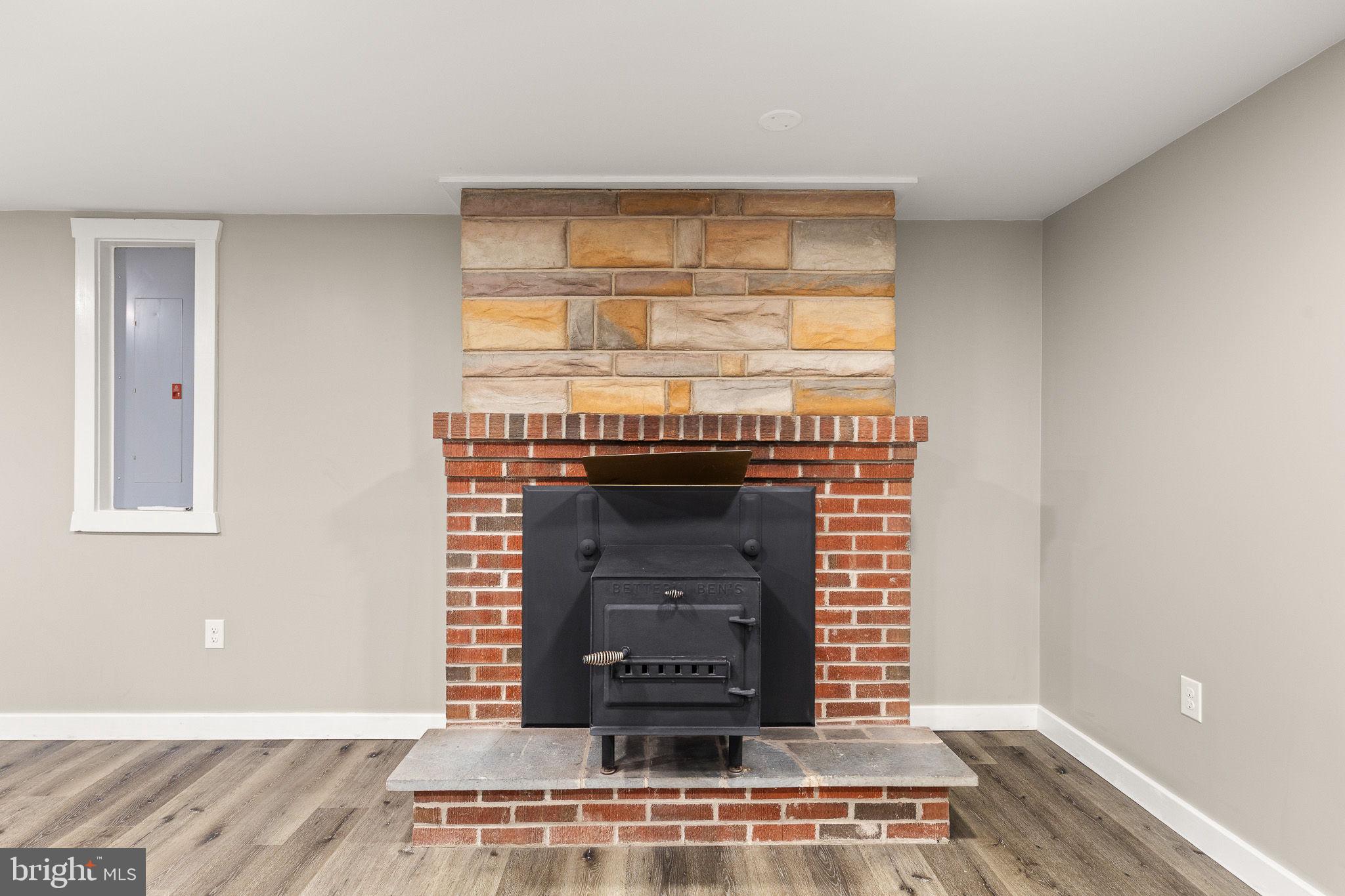 673 Fort Valley Road Fort Valley, VA 22652 - Photo 25 of 35 Downstairs woodstove