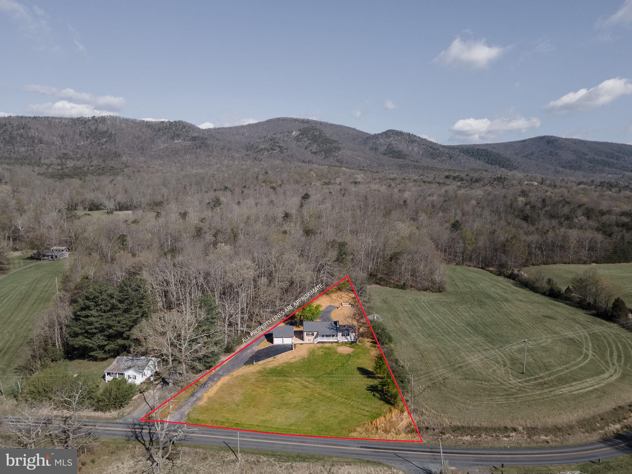 673 Fort Valley Road Fort Valley, VA 22652 - Photo 4 of 35 Lot lines (approximately)