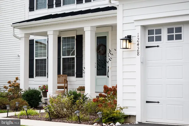 front view of a house with a window