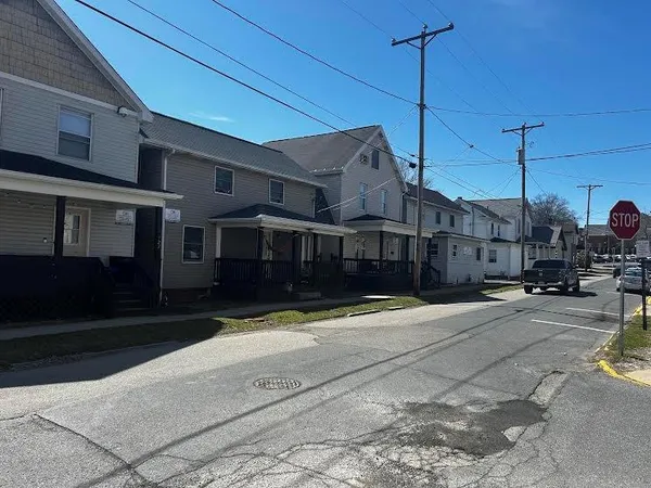 a view of a street in front of house