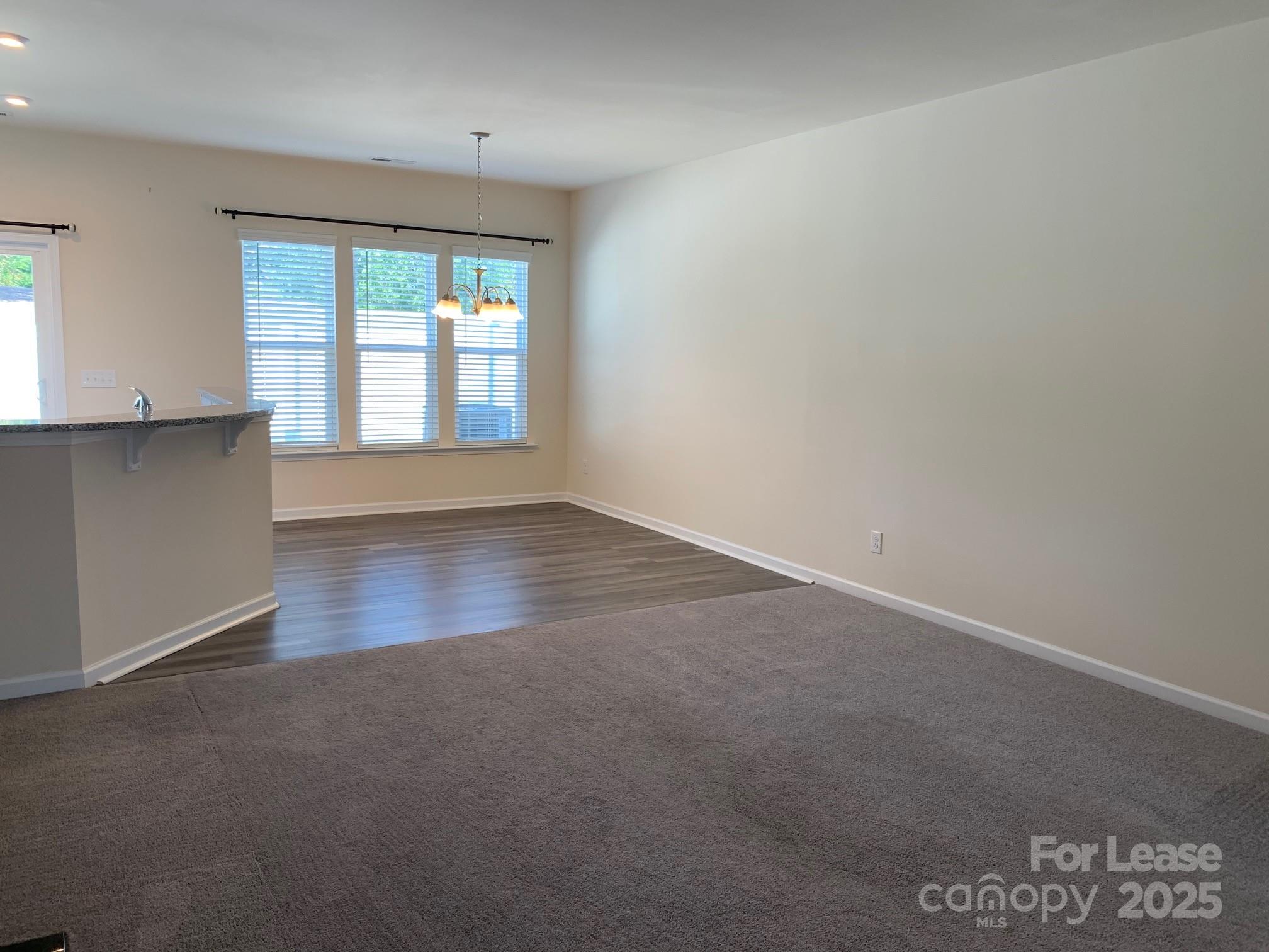 905 Wicawa Road Fort Mill, SC 29708 - Photo 6 of 29 an empty room with wooden floor and windows