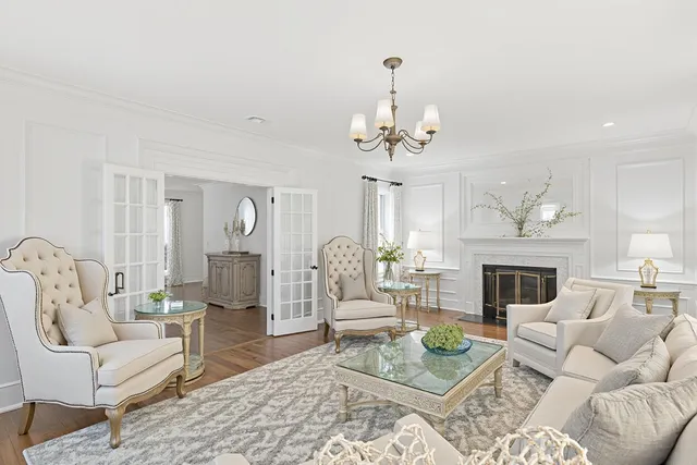 a outdoor living space with furniture and a couch