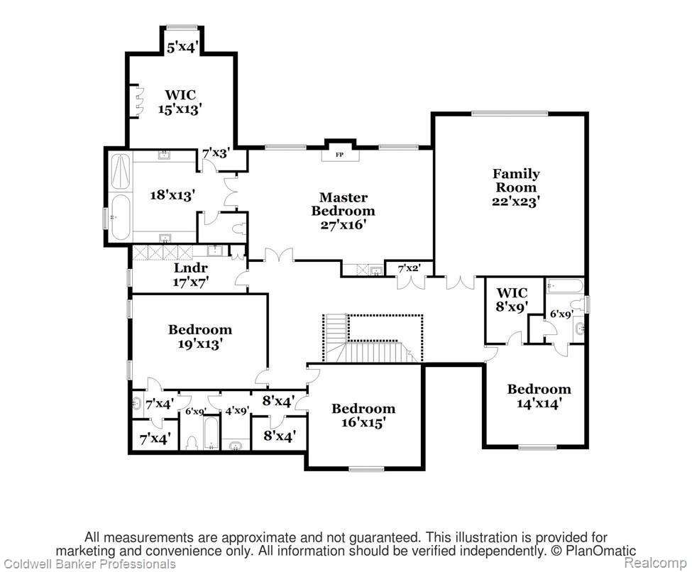 3762 Thatcher Drive Rochester, MI 48309 - Photo 75 of 76 floorplan-upper-389414.jpg