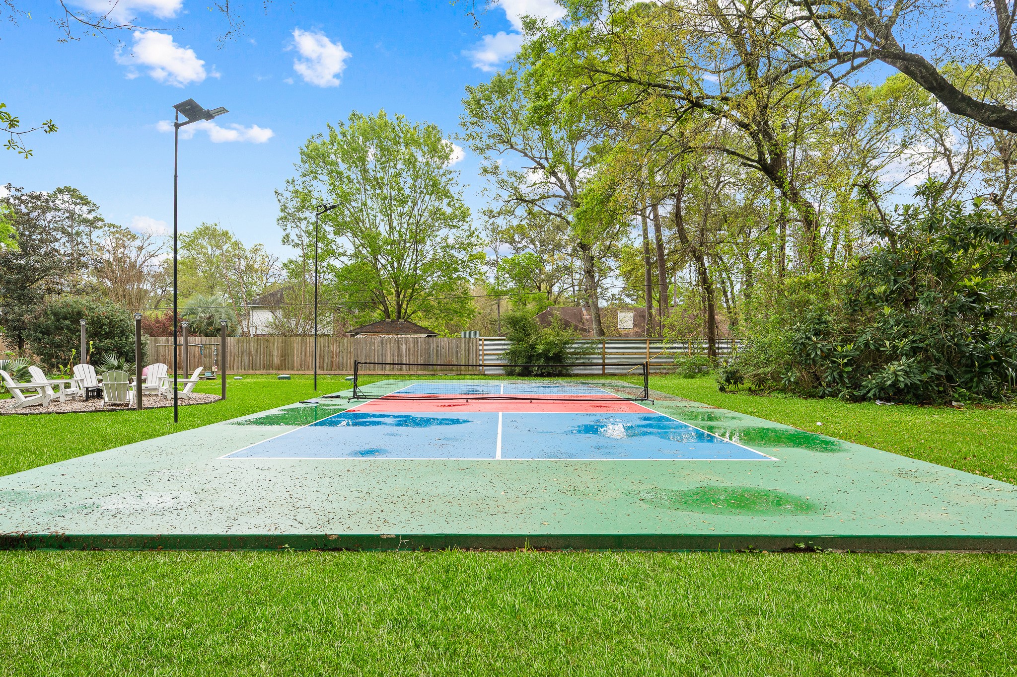 16811 Waycreek Road Houston, TX 77068 - Photo 17 of 50 Enjoy the brand-new pickleball court, perfect for fun with family and guests.