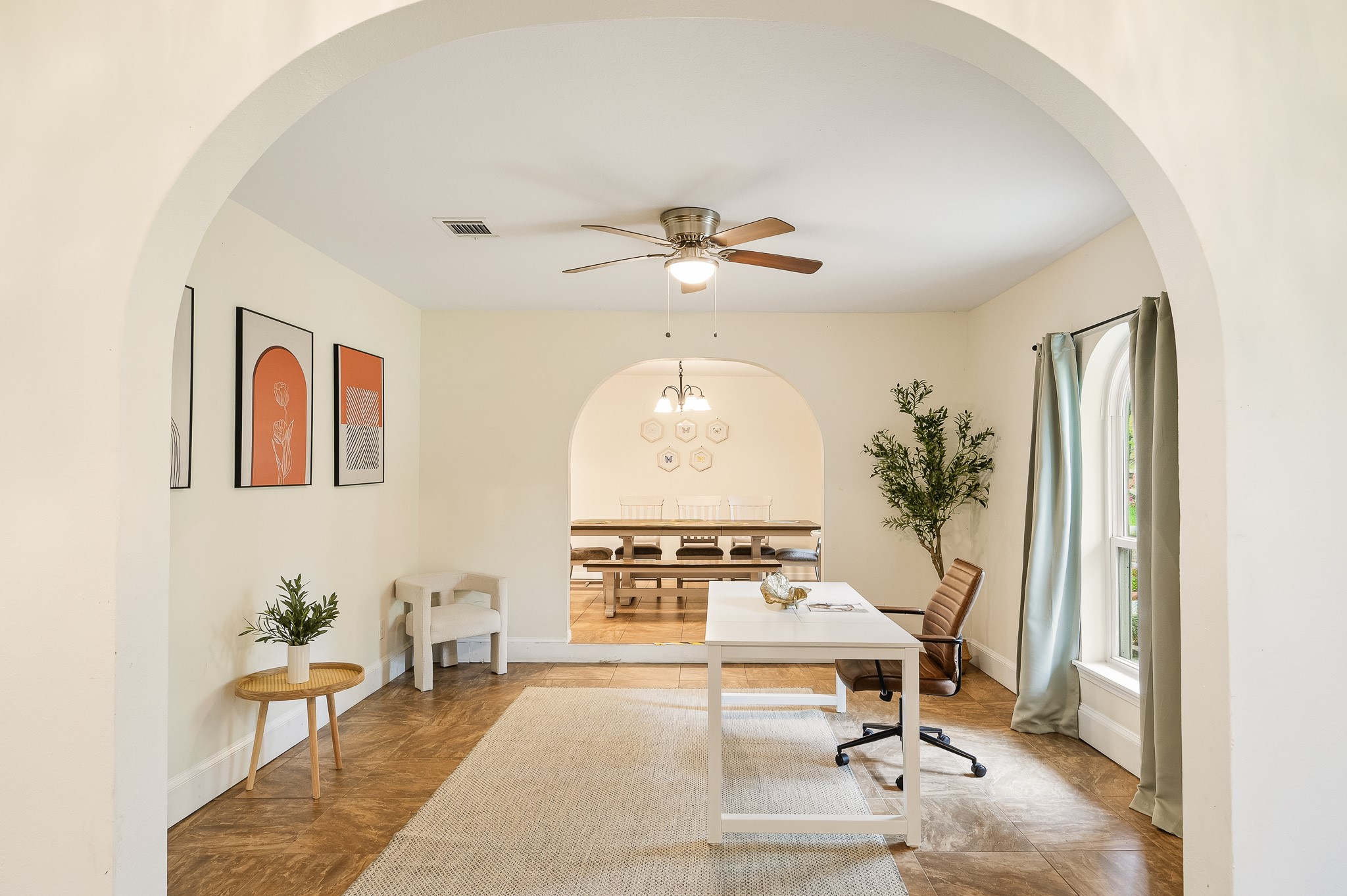 16811 Waycreek Road Houston, TX 77068 - Photo 22 of 50 This charming workspace is perfect for professionals seeking a comfortable and functional home office