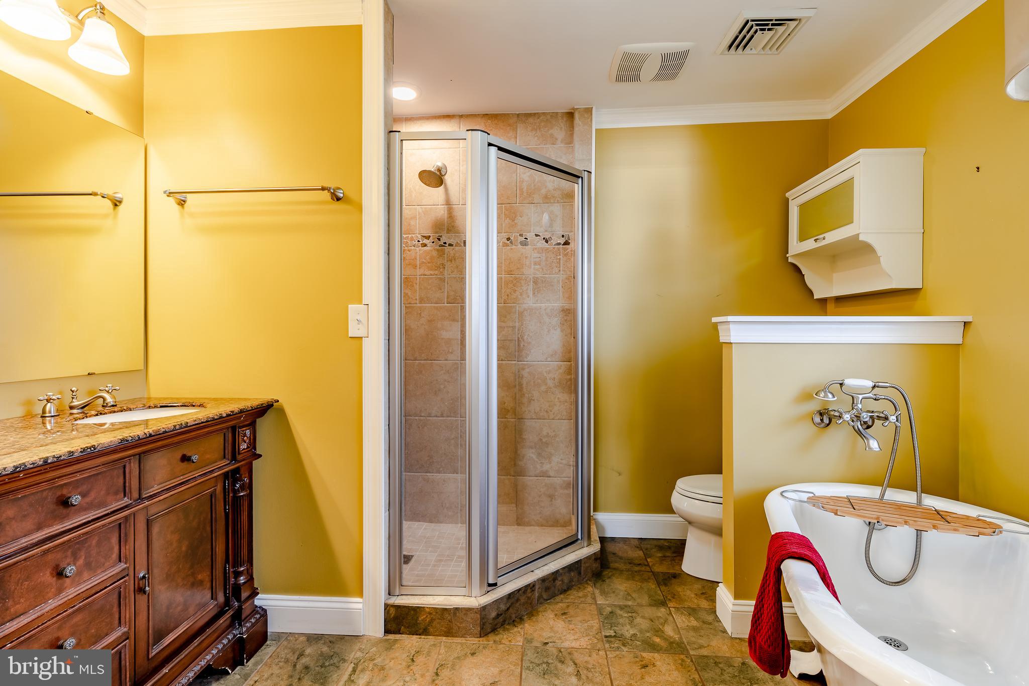 411 Linville Road Media, PA 19063 - Photo 15 of 33 New en suite master bathroom with Tile shower