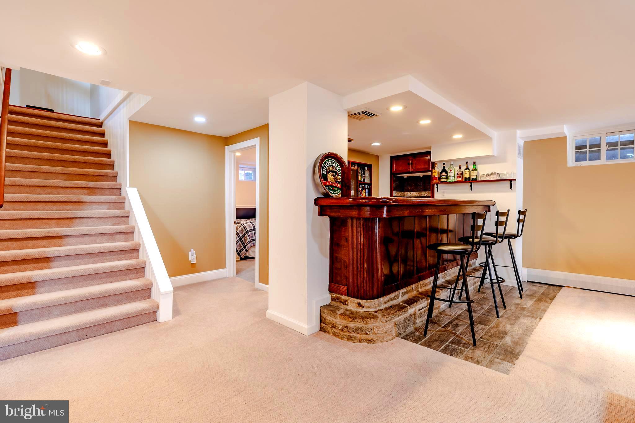 411 Linville Road Media, PA 19063 - Photo 25 of 33 Wide steps with bead boarding on walls