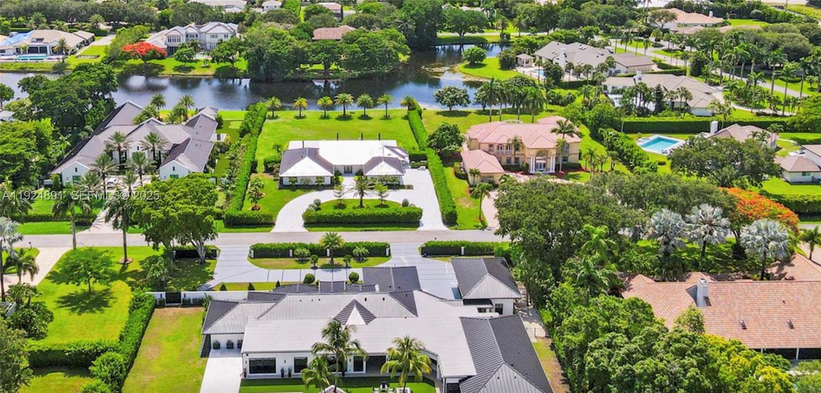 17873 Fieldbrook Circle East Boca Raton, FL 33496 - Photo 12 of 26 an aerial view of house with yard swimming pool and outdoor seating