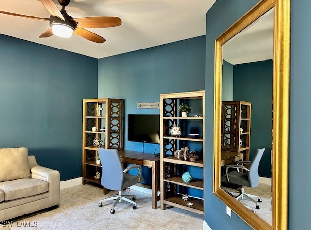 10455 Casella Way, Unit 202 Fort Myers, FL 33913 - Photo 18 of 41 a view of a livingroom with workspace and a window