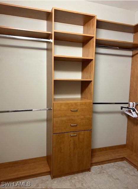 10455 Casella Way, Unit 202 Fort Myers, FL 33913 - Photo 24 of 41 a view of an empty walk in closet
