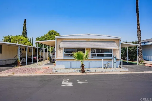 a view of a house with a patio