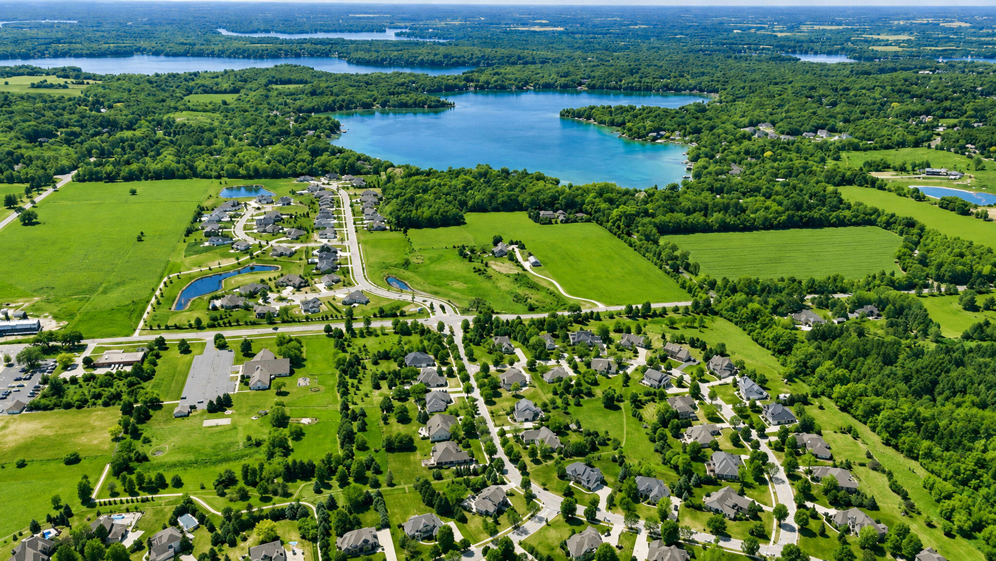 1260 4 Winds Way Hartland, WI 53029 - Photo 76 of 79 Drone View