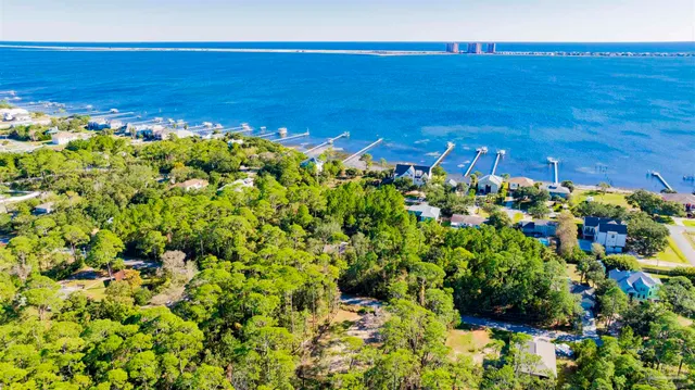 a view of a large yard