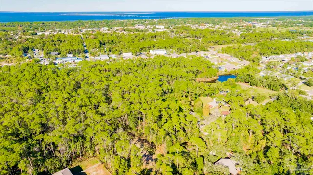 a view of a yard with an outdoor space