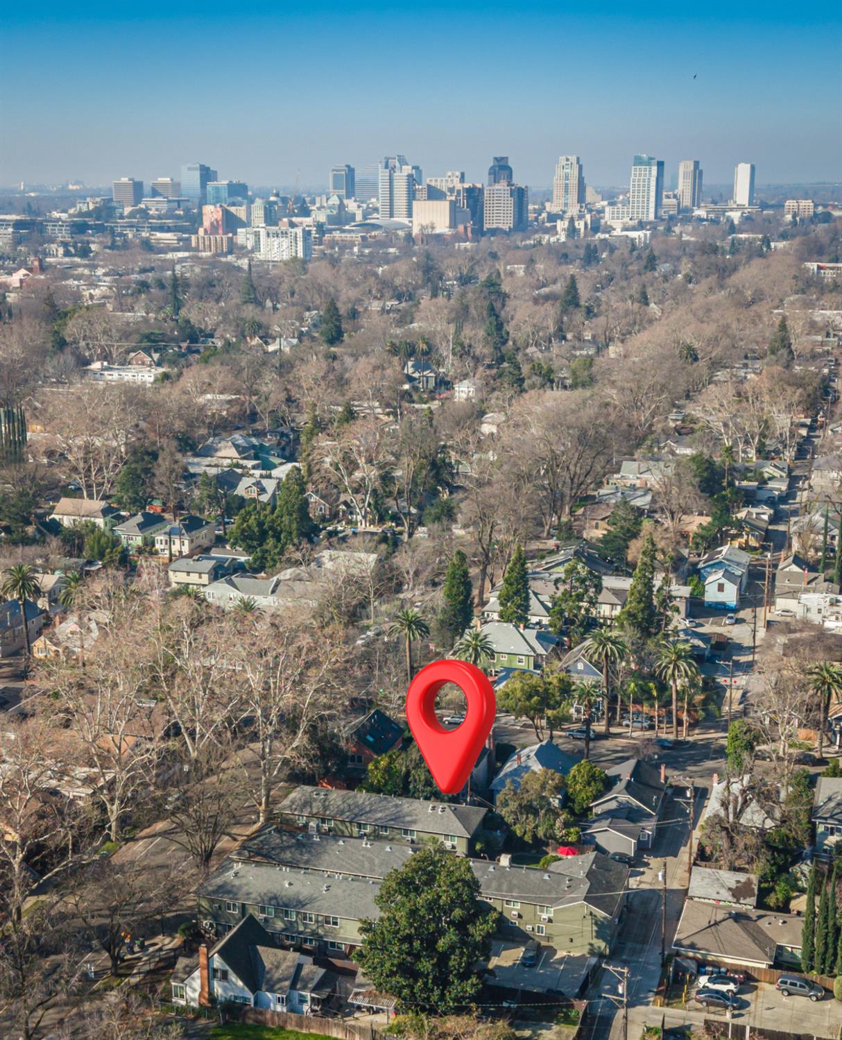 2811 F Street Sacramento, CA 95816 - Photo 20 of 22 a view of a city