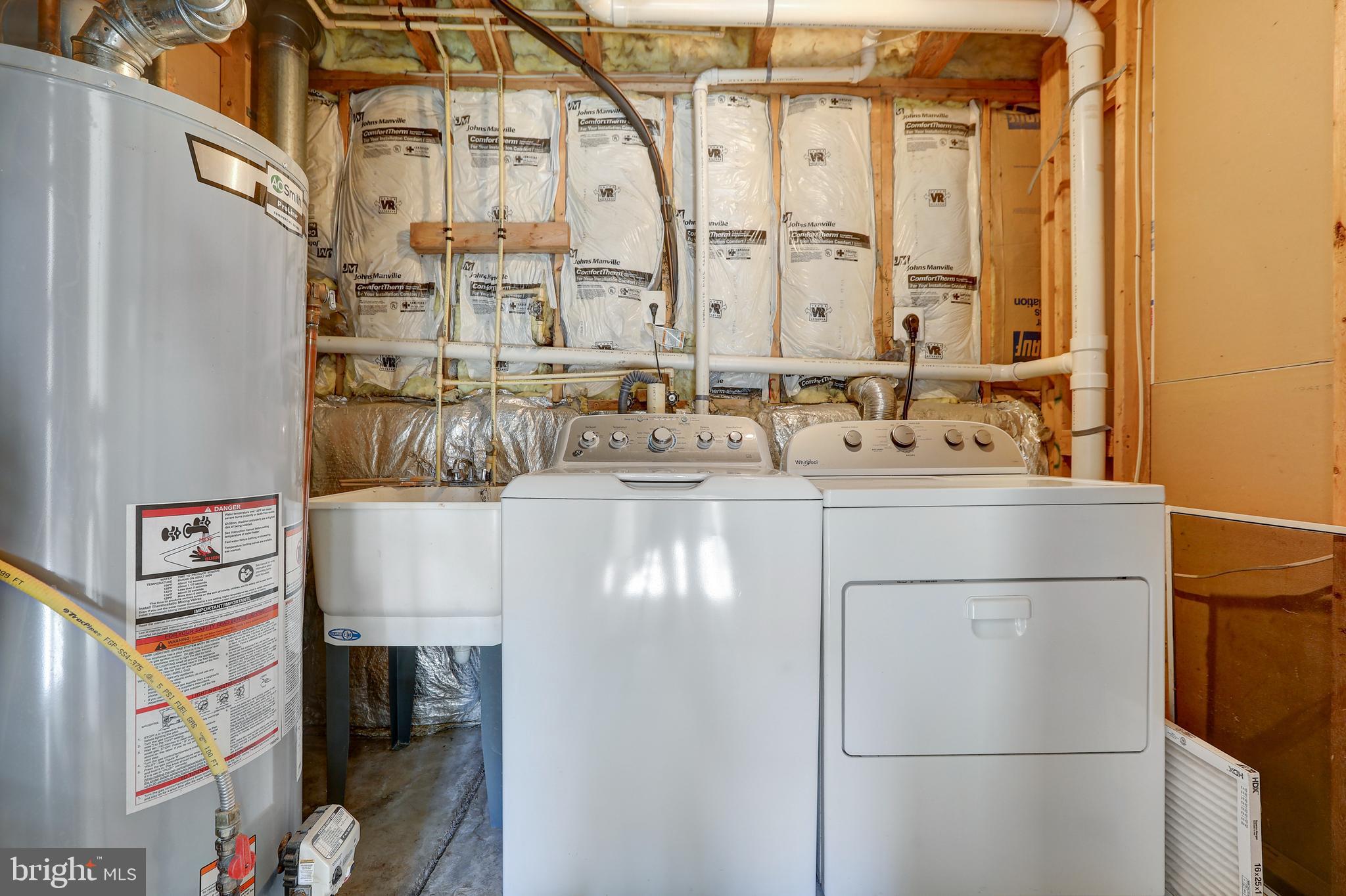 2826 Profitt Path Edgewood, MD 21040 - Photo 36 of 50 a bathroom with a sink and a mirror