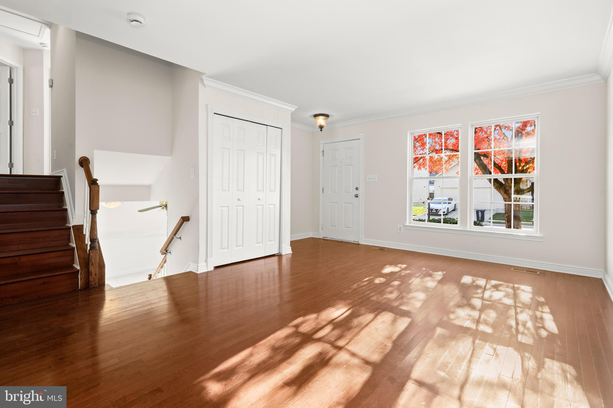 2826 Profitt Path Edgewood, MD 21040 - Photo 4 of 50 a view of an empty room with wooden floor and a window