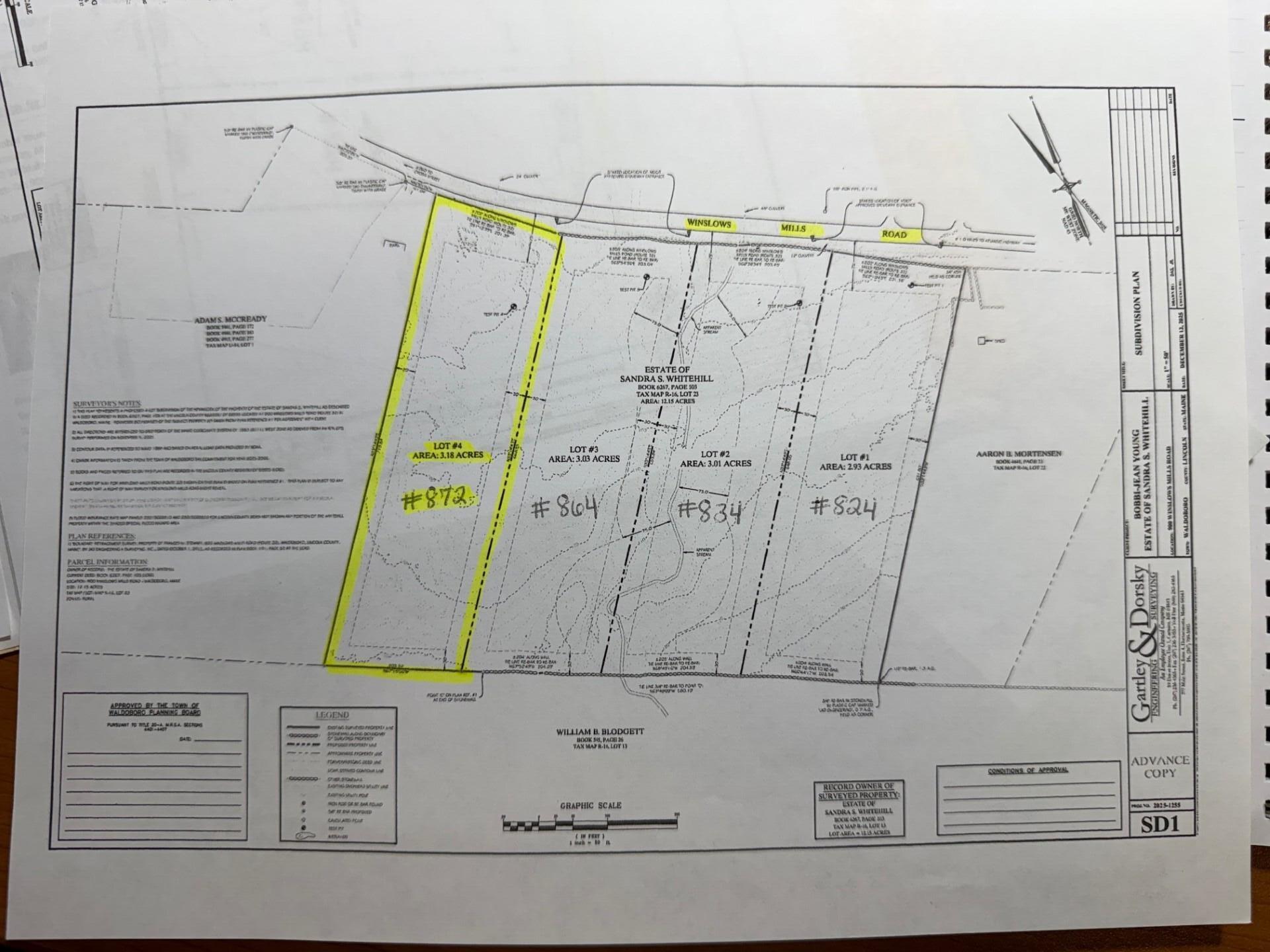 872 Winslows Mills Road Waldoboro, ME 04572 - Photo 4 of 4 Survey