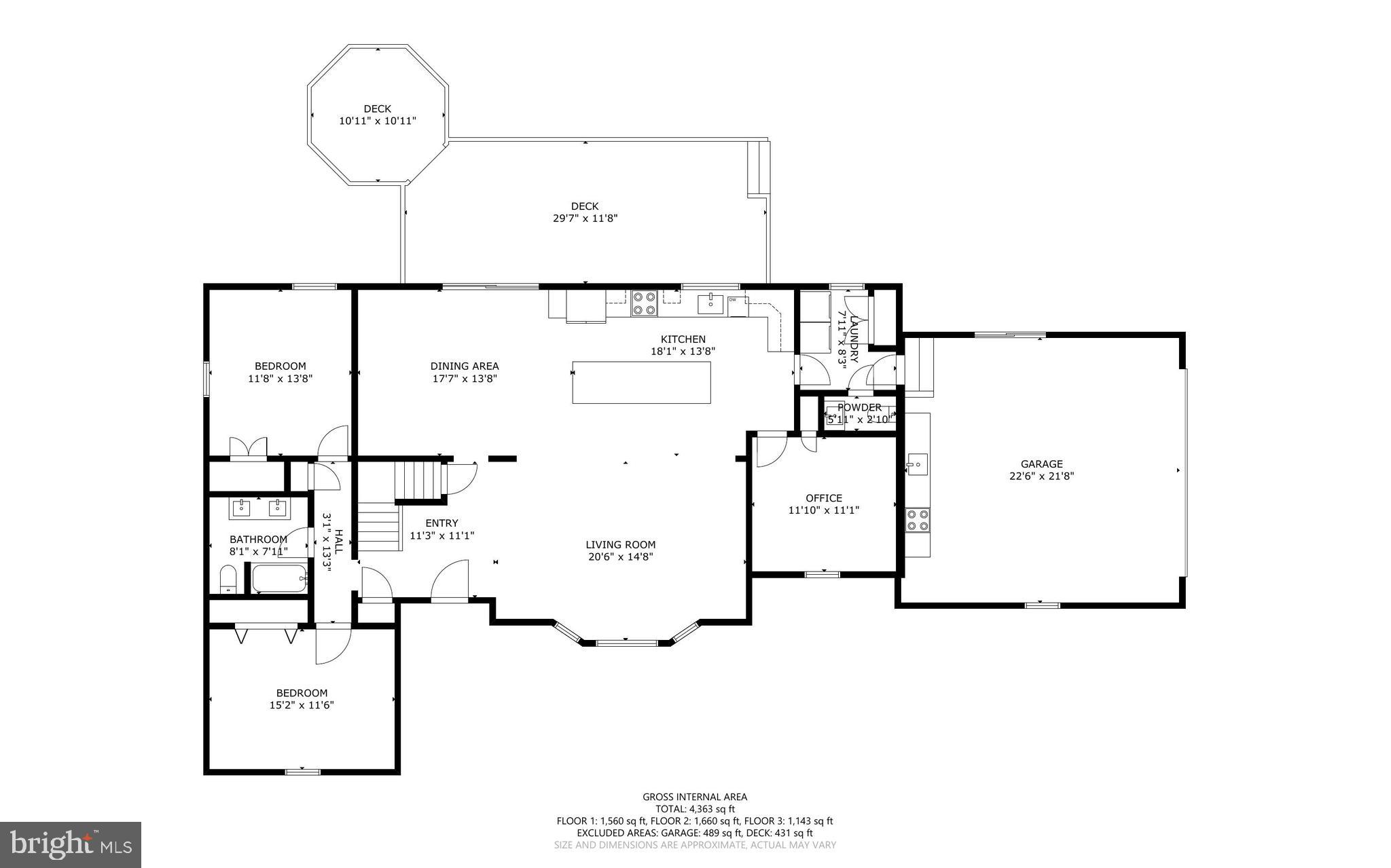 685 East Old Philadelphia Road Elkton, MD 21921 - Photo 62 of 64 Floor Plan - level 1